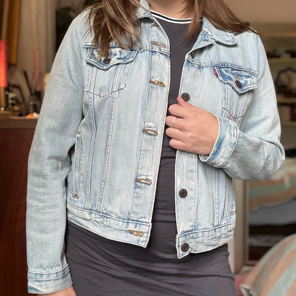Levi's Light Blue Jean Jacket for Women